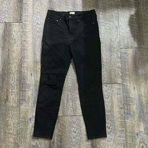 J.Crew Petite Black Skinny Jeans
